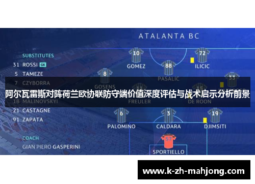 阿尔瓦雷斯对阵荷兰欧协联防守端价值深度评估与战术启示分析前景 阿尔瓦雷斯对阵荷兰欧协联防守端价值深度评估与战术启示分析前景